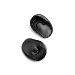 Silicone Ear Cap (Pair) (Black)